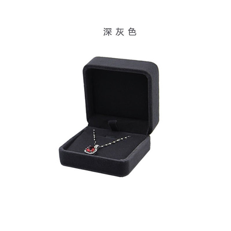 Velvet jewelry box jewelry packaging box storage box