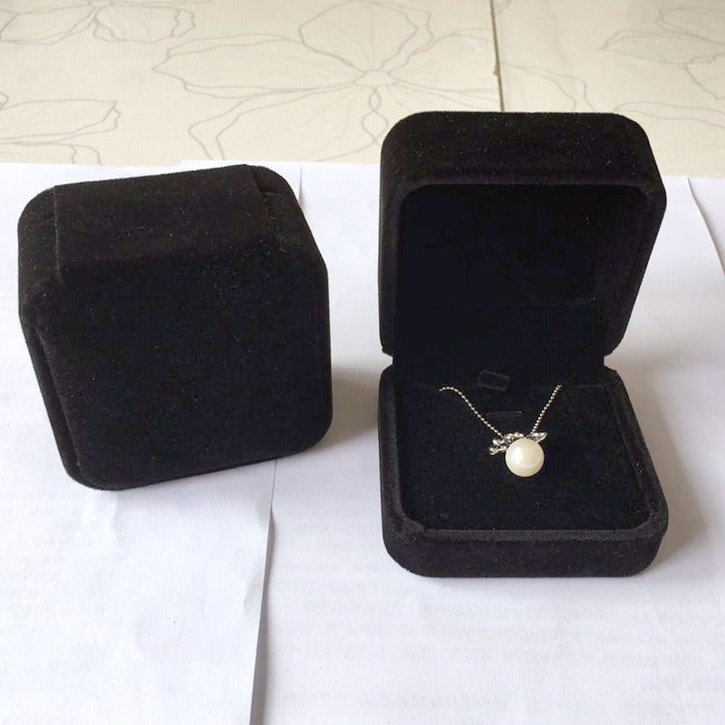 Velvet jewelry box jewelry packaging box storage box